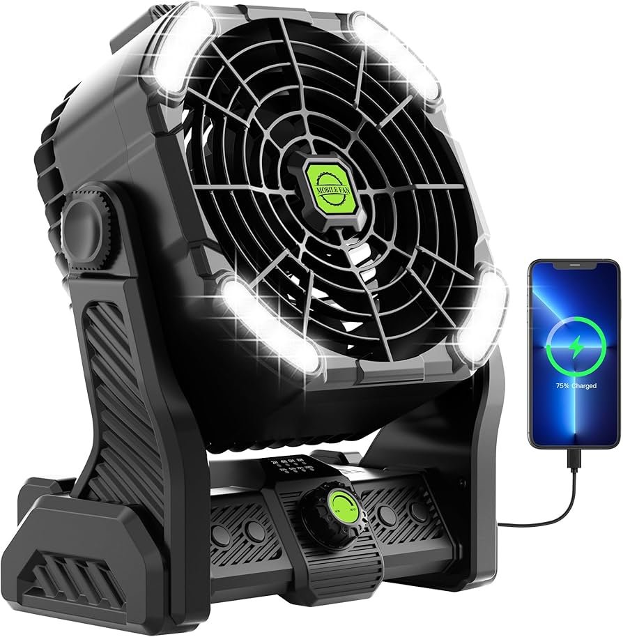battery powered fan
